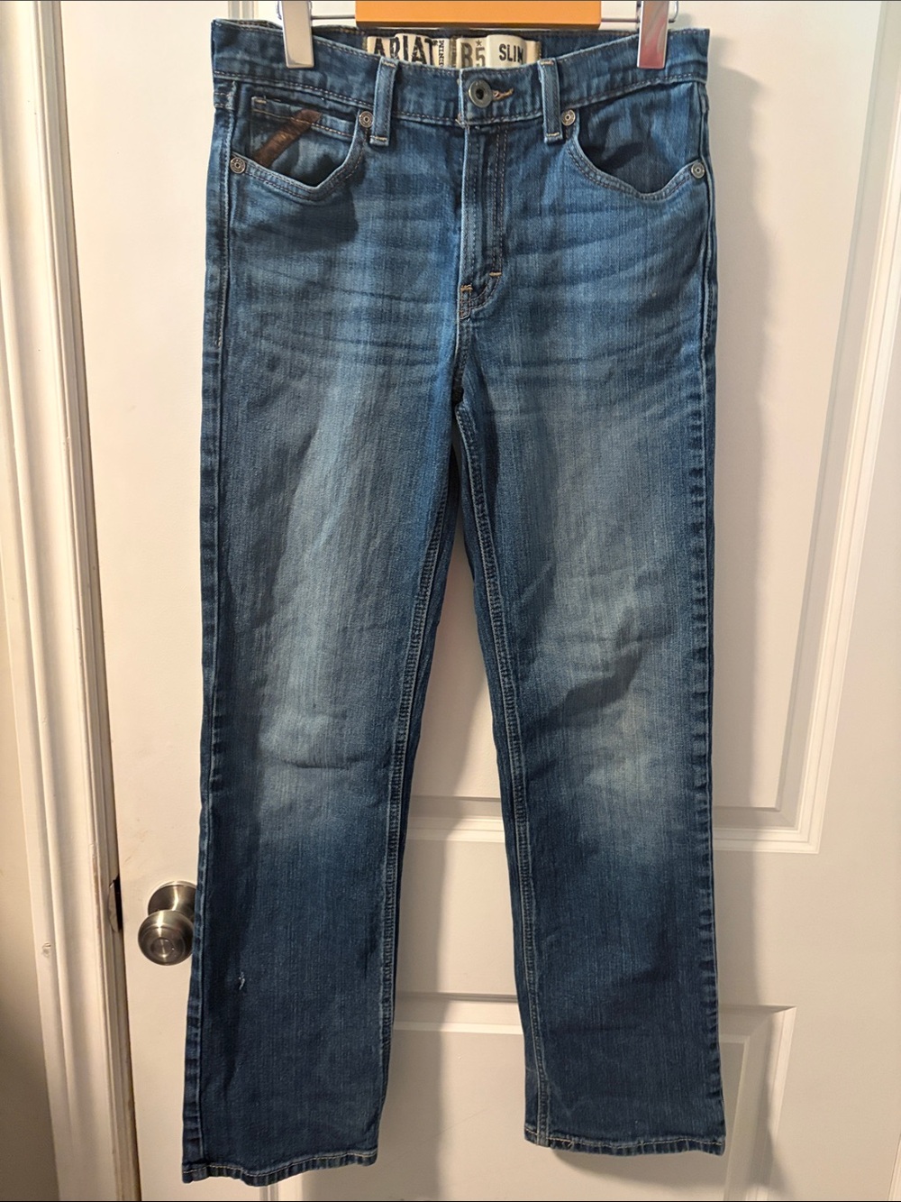 Ariat Kids Blue Straight-Leg Jeans